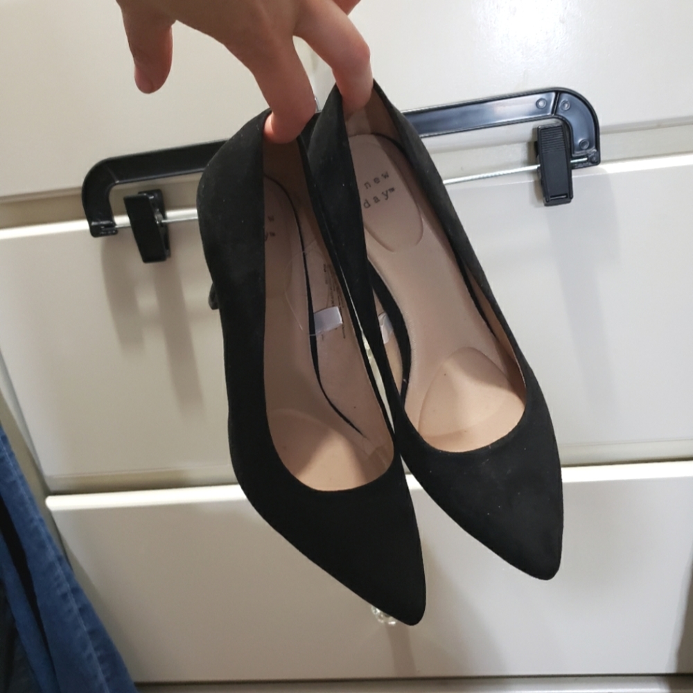 A New Day Suede Pumps